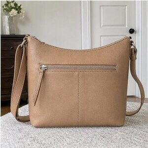 Gray Vegan Leather Bag